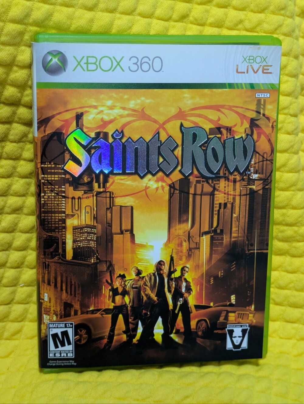SAINTS ROW 🔥 Microsoft XBOX 360 👉 CIB | VG+